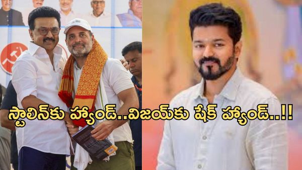 తమిళ పాలిటిక్స్‌లో బిగ్ ట్విస్ట్ - విజయ్ పార్టీతో కాంగ్రెస్ పొత్తు..?