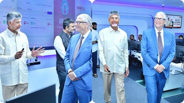 Bill Gates: చంద్రబాబుపై బిల్ గేట్స్ ప్రశంసల జల్లు..! ఆర్టీజీఎస్ చూసి వావ్..!