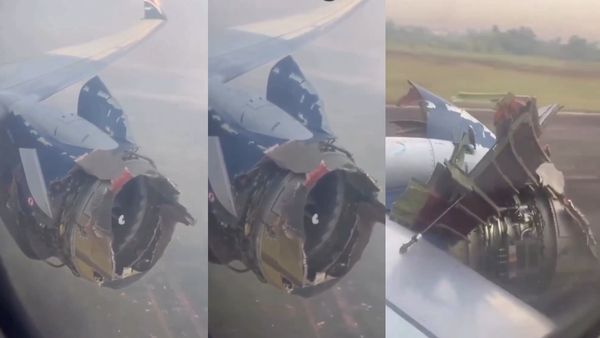 గాల్లో పేలిన బోయింగ్ 737 ఇంజిన్.. షాకింగ్ వీడియో!