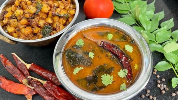 ఆలుగడ్డ ఇన్స్టంట్ ఫ్రై.. విత్ టమాటా చారు .. ఇలా తింటే అమృతమే!
