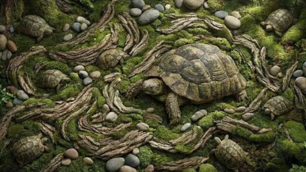 ఈ ఫోటోలో మొత్తం ఎన్ని తాబేళ్లు ఉన్నాయో చెప్పగలరా..?