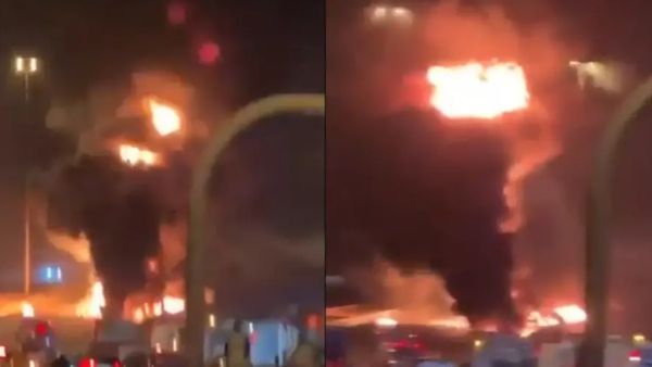 సౌదీ అరేబియాకు పాకిన యుద్ధం: రియాధ్ లో భారీ పేలుళ్లు