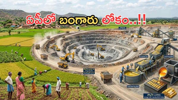 Jonnagiri:దేశంలోనే తొలి ప్రైవేట్ స్వర్ణ గని..పసిడి వెలికితీత ప్రక్రియ ఎలా ఉంటుందంటే?