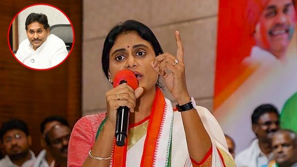 అన్నపై అస్త్రం సంధించిన షర్మిల: జగన్ దత్తపుత్రుడు!