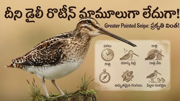 అపురూప అతిథి.. గడ్డి పరకల మధ్య దాక్కునే గడుసు పక్షి..