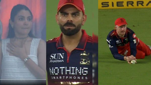 IPL 2026 Final: అంపైర్ చెత్త నిర్ణయం.. షాక్‌లో కోహ్లీ, అనుష్క శర్మ!(వీడియో)