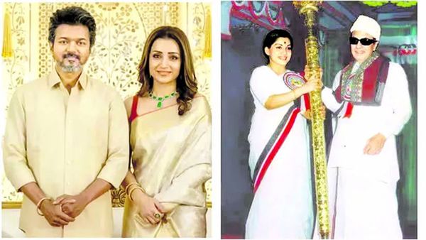 అప్పుడు ఎంజీఆర్ - జయలలిత.. ఇప్పుడు విజయ్ - త్రిష: చరిత్ర రిపీట్ అవుతోందా?