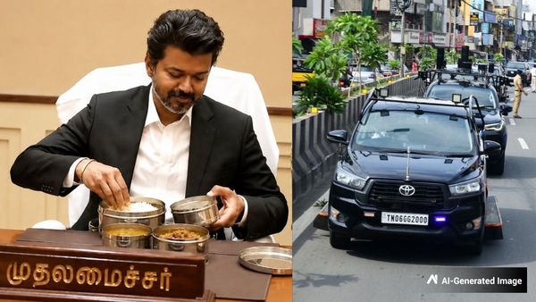 లంచ్ బాక్స్‌తో సచివాలయానికి సీఎం! విజయ్ మార్క్ పాలన ఇదే