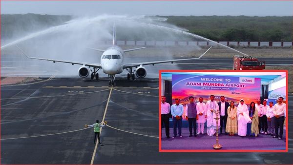 ఆకాశంలో ముంద్రా ప్రస్థానం: అదానీ విమానాశ్రయం నుంచి మొదలైన వాణిజ్య ప్రయాణాలు