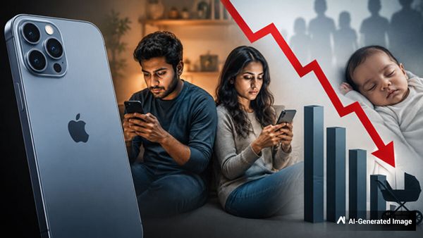 జననాల రేటు తగ్గించేస్తున్న స్మార్ట్ ఫోన్లు ? ఐఫోన్ రాక తర్వాత-షాకింగ్ రిపోర్ట్..!