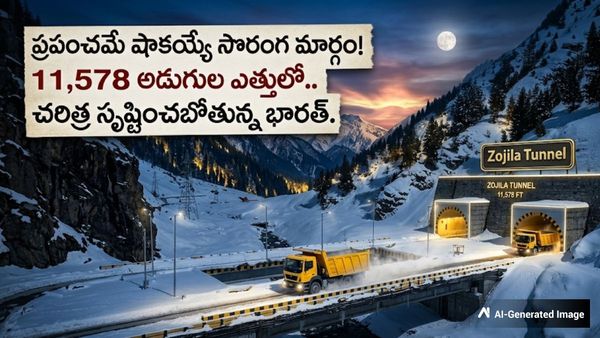 ప్రపంచంలోనే అత్యంత ఎత్తైన ప్రాంతంలో సుదీర్ఘ సొరంగం!