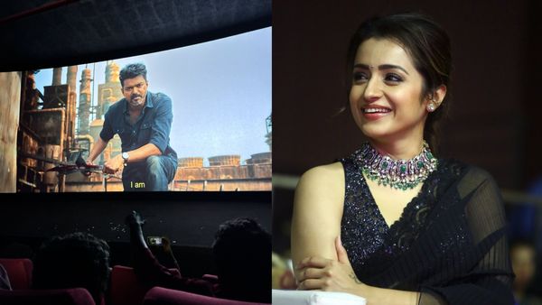 విజయ్ చివరి సినిమా.. థియేటర్‌లో త్రిష రచ్చ! (వీడియో)