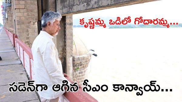 మురిసిపోయిన సీఎం.. ప్రకాశం బ్యారేజీలో నిండుకుండలా గోదావరి నీరు!