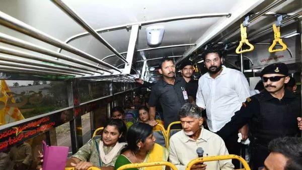 స్త్రీ శక్తి పథకం ఇక - మహిళలతో కలిసి బస్సులో చంద్రబాబు ప్రయాణం, కీలక ప్రకటన..!!