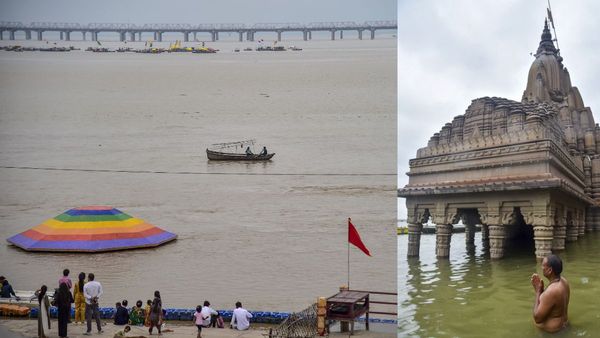 కాశీలో రెడ్ అలర్ట్! గంగమ్మ ఉగ్రరూపం.. మునిగిపోయిన మణికర్ణిక ఘాట్