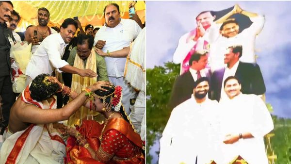 హైదరాబాద్ లో జగన్ కు గ్రాండ్ వెల్కమ్: అదే హైలైట్