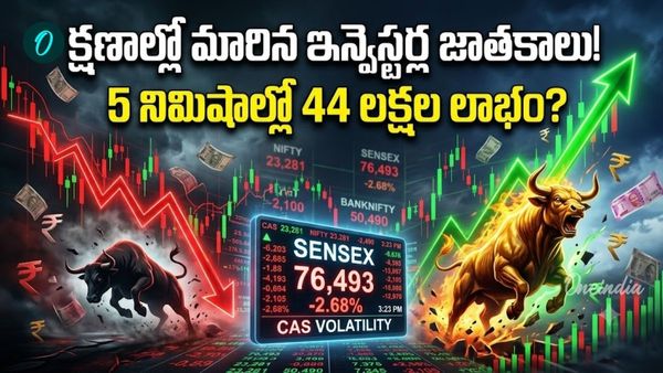 లక్ష పెడితే 5 నిమిషాల్లో రూ. 44 లక్షలు? సెన్సెక్స్‌లో అసలేం జరిగింది?