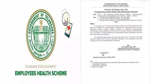 తెలంగాణ ఉద్యోగులకు గుడ్‌ న్యూస్.. అమల్లోకి కొత్త ఆరోగ్య పథకం.. మార్గదర్శకాలు ఇవే..