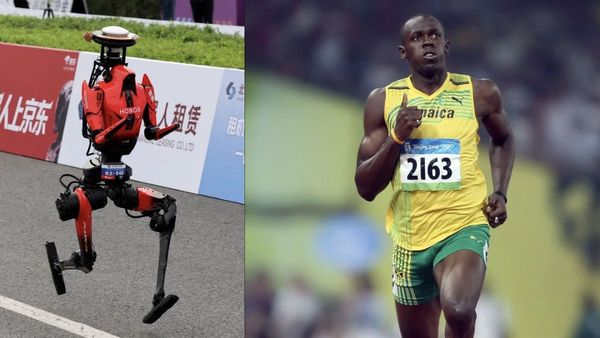 Usain Bolt రికార్డ్ బద్దలైంది. తుఫాన్ వేగంతో రోబో పరుగు: Video