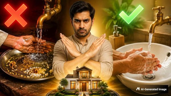 vastu tips: వాస్తు ప్రకారం తిన్న పళ్లెంలో చేతులు కడగకూడదు!