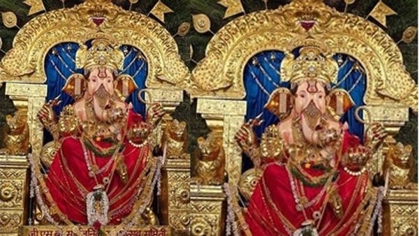 ముంబైలో చింతామణి ఆగమనం..తిరుమల శ్రీవారి రూపంలో దర్శనమిస్తున్న గణనాథుడు..!!