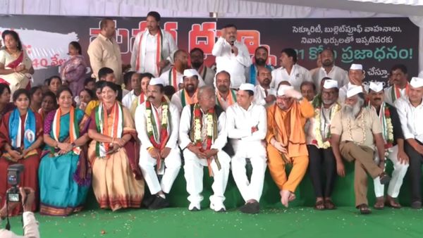 కేసీఆర్ రాజీనామా చెయ్యాలని కాంగ్రెస్ మహాధర్నా.. మంత్రి శ్రీధర్ బాబు తీవ్ర హెచ్చరిక