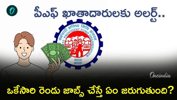EPFO: ఒకే టైంలో రెండు జాబ్స్ చేస్తున్నారా? పీఎఫ్ రూల్స్ ఏంటో తెలుసా?