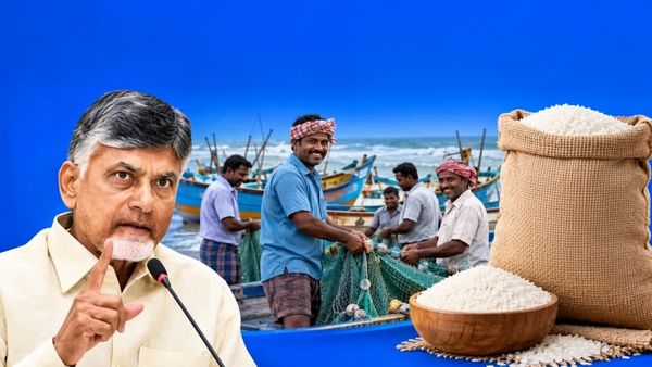 తుఫాన్ ప్రభావంతో ఇబ్బంది పడుతున్న మత్స్యకారులకు సీఎం చంద్రబాబు బిగ్ రిలీఫ్!