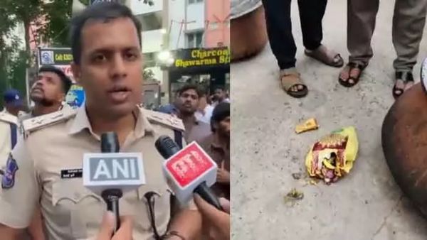 హైదరాబాద్ లో గణేష్ అన్నదానం వద్ద బీఫ్ ముక్కలు కలకలం..! తీవ్ర ఉద్రిక్తత..