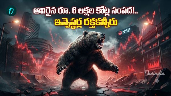 సర్వనాశనం.. శోకాన్ని మిగిల్చిన సోమవారం! మార్కెట్ క్రాష్ వెనుక కారణాలు..