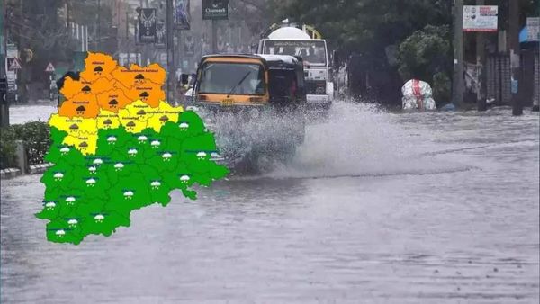 ఈ నెల 27 వరకు తెలంగాణలో వానలే వానలు.. ఈ జిల్లాల్లో దంచికొట్టనున్న వర్షాలు..