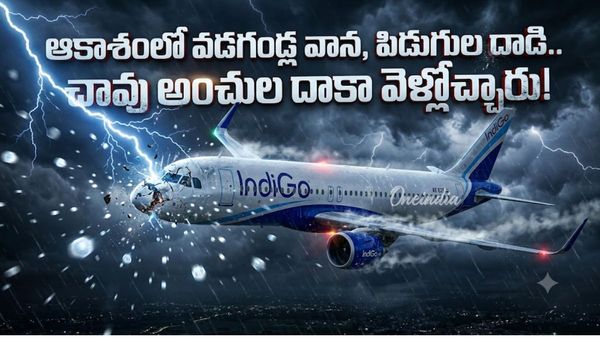 ఆకాశంలో పిడుగుల వర్షం.. 17 వేల అడుగుల ఎత్తులో విమానాన్ని ఢీ!