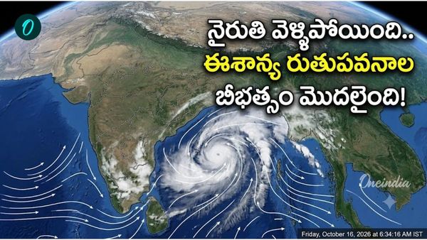 ఇక జోరు వానలే: ఈశాన్య రుతుపవనాలు వచ్చేశాయ్