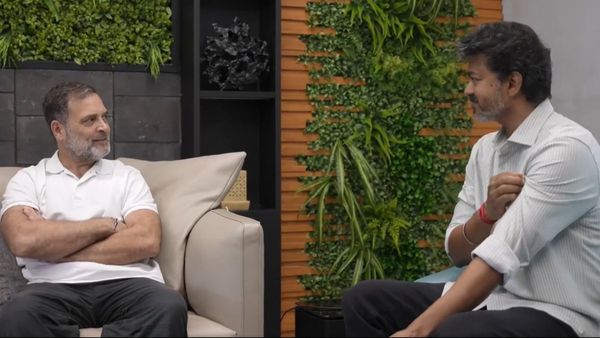 చెన్నైలో సీఎం విజయ్ తో రాహుల్ గాంధీ ఫార్మల్ మీటింగ్.. !!