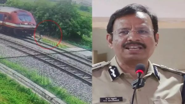 Shocking Video: చెవిలో ఇయర్ ఫోన్స్ పెట్టుకున్న యువకుడు.. వెనుకనుంచి రైలు వచ్చి..