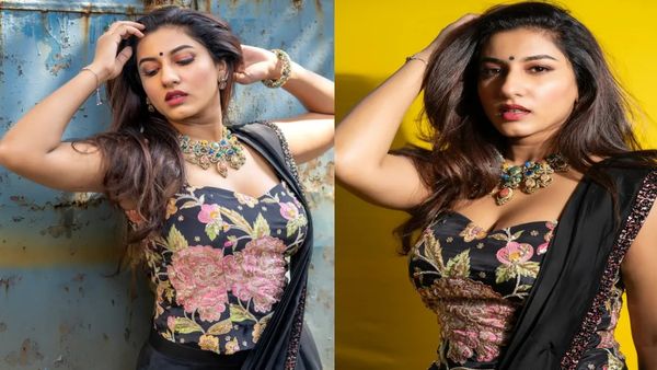 దసరాకి విష్ణుప్రియ గ్లామర్ ట్రీట్.. అలాంటి ఫోజుల్లో అరాచకం!