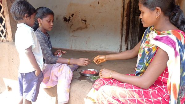 ఆంధ్రప్రదేశ్: గుర్రాలపై బడికి వెళ్తున్న పిల్లలు