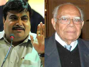 nitin-gadkari-ram-jethmalani nitin-gadkari-ram-jethmalani
