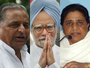 mulayam-manmohan-mayawati mulayam-manmohan-mayawati