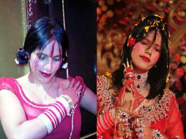 Radhe maa sparks row visits har ki pauri wearing shoes