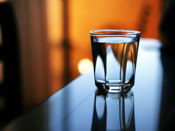 glass of water 