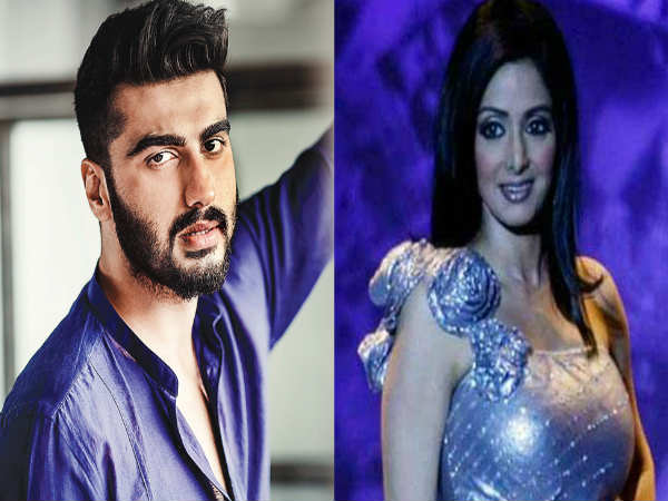 arjun kapoor and sridevi arjun kapoor and sridevi