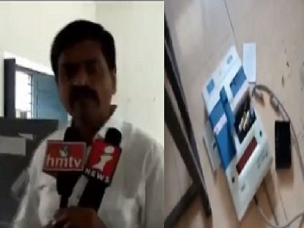 Video: જનસેના ઉમેદવારે ગુસ્સામાં આવીને ઈવીએમ પછાડ્યું, ધરપકડ