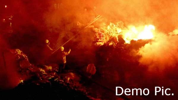 Fire in Tamil Nadu Fire in Tamil Nadu