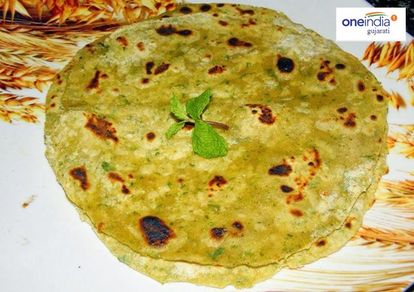Pudina Paratha Recipe