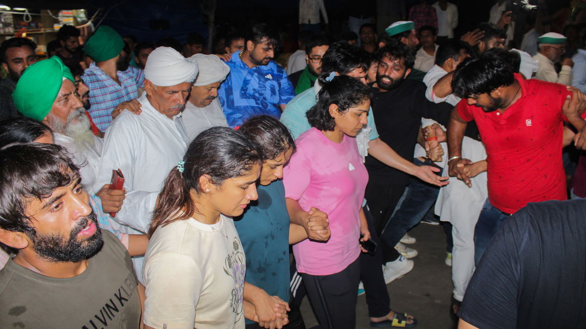 Wrestlers in Haridwar Wrestlers in Haridwar