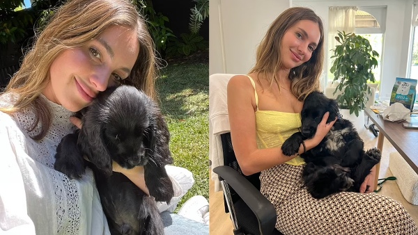 woman left a job for a dog