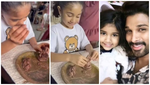 Allu Arjun daughter Allu Arjun daughter