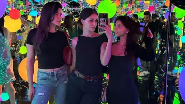 Shanaya, Ananya and Suhana