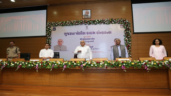 Gujarat Police crime conference Gujarat Police crime conference